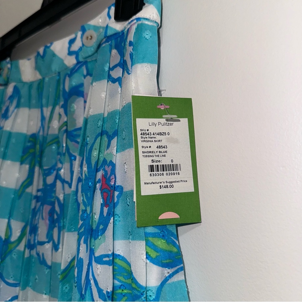 NWT Vibrant Lilly Pulitzer Virginia Skirt - Picture 6 of 8
